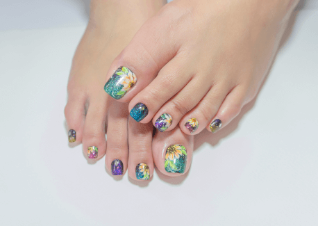 Auffüllen Zehen Modellage UV Gel House of Glam