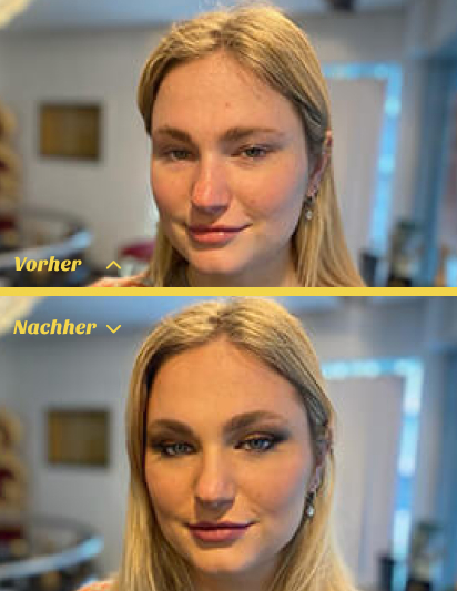 Abend-Make-up in Stuttgart mit individuellem Look