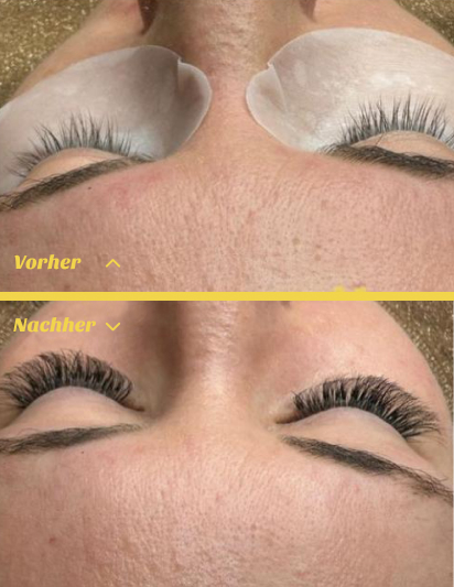 Wimpernverlängerung mit Volumentechnik in Stuttgart – dichte und voluminöse Wimpern